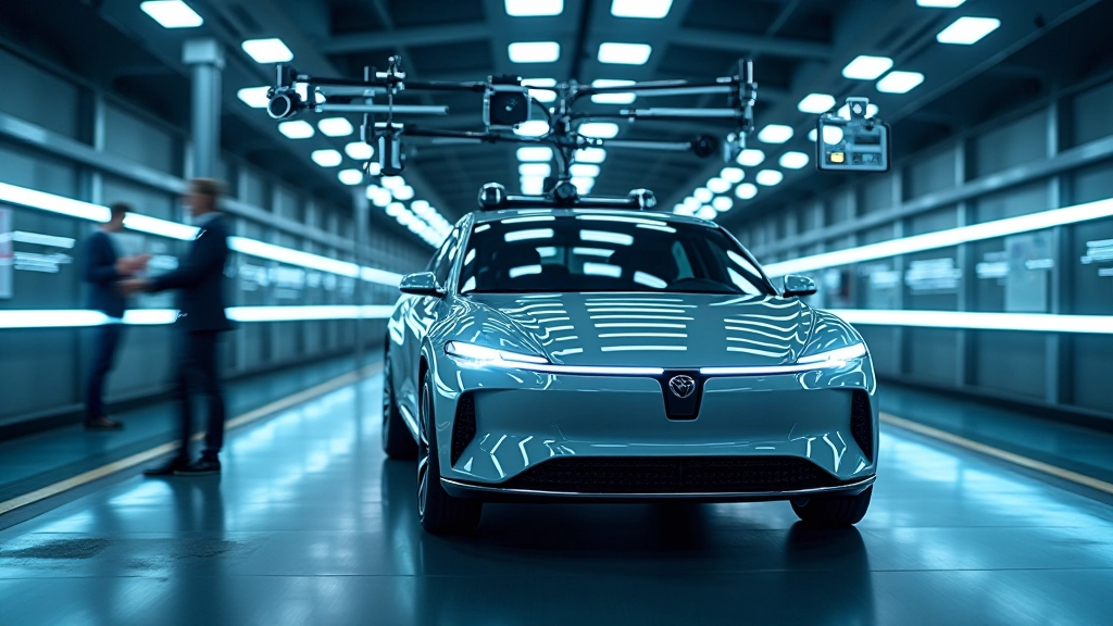 Autonominio vairavimo sensoriaus ir LIDAR technologijos sistemų demonstracija, šiuolaikinis automobilių standas